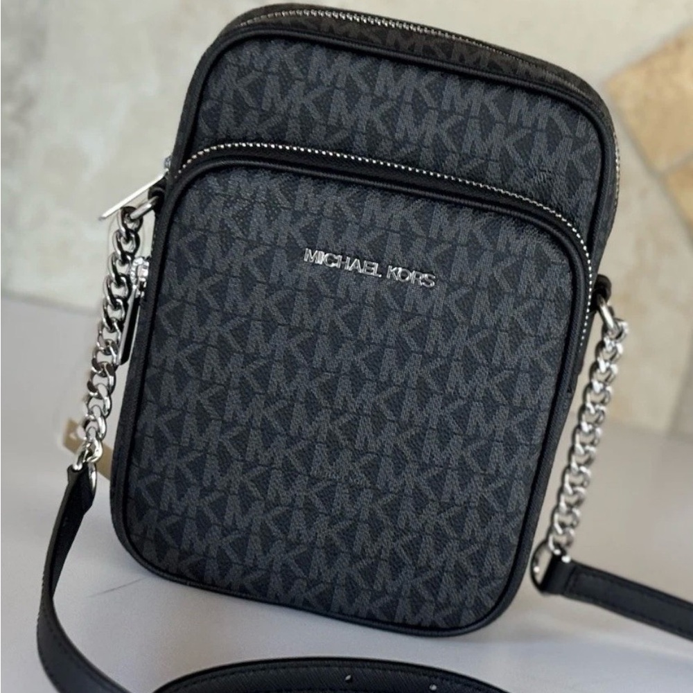 Michael Kors Jet Set Crossbody Bag Black